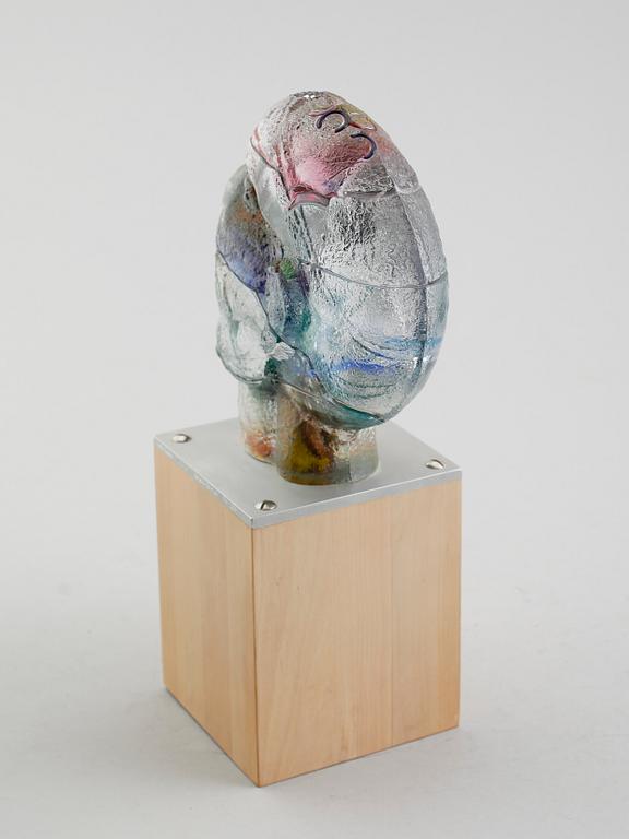 SKULPTUR, glas, Bertil Vallien, Kosta Boda.