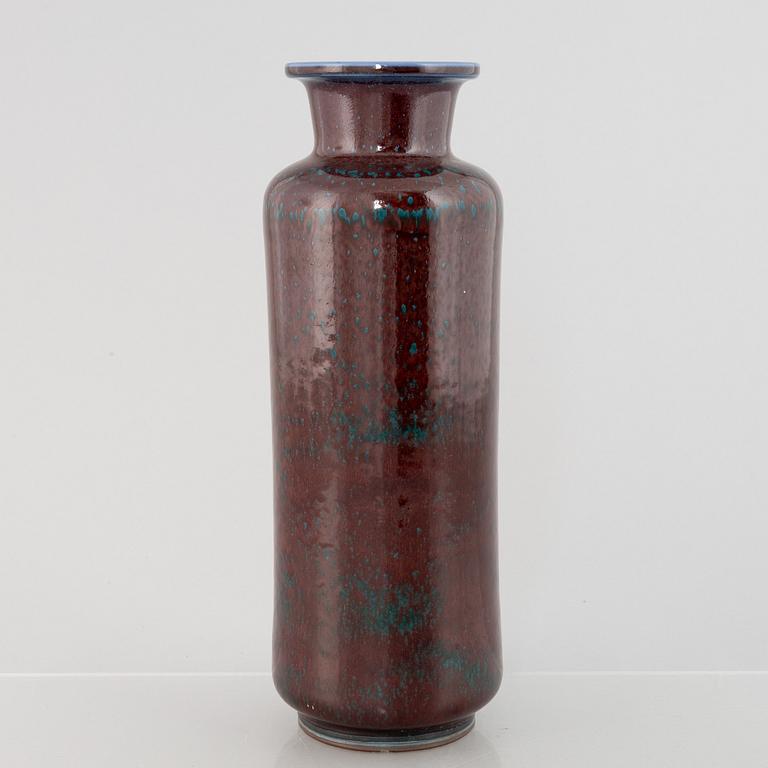 Berndt Friberg, a stoneware vase, Gustavsbergs Studio 1964.