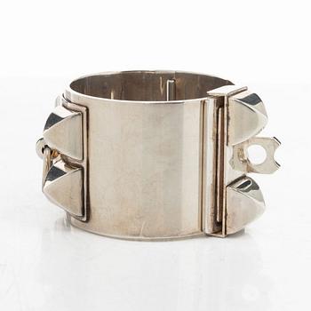 Hermès, armband, "Collier de chien", Sterling silver, PM.