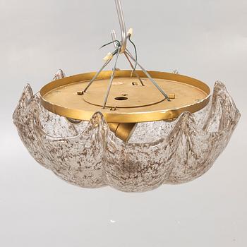 Ceiling lamp, Kaiser Leuchten, label marked, 1970s-80s.
