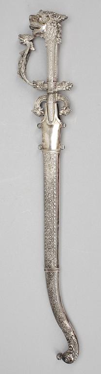 SABEL, silver, troligen Sri Lanka, 1900-tal.