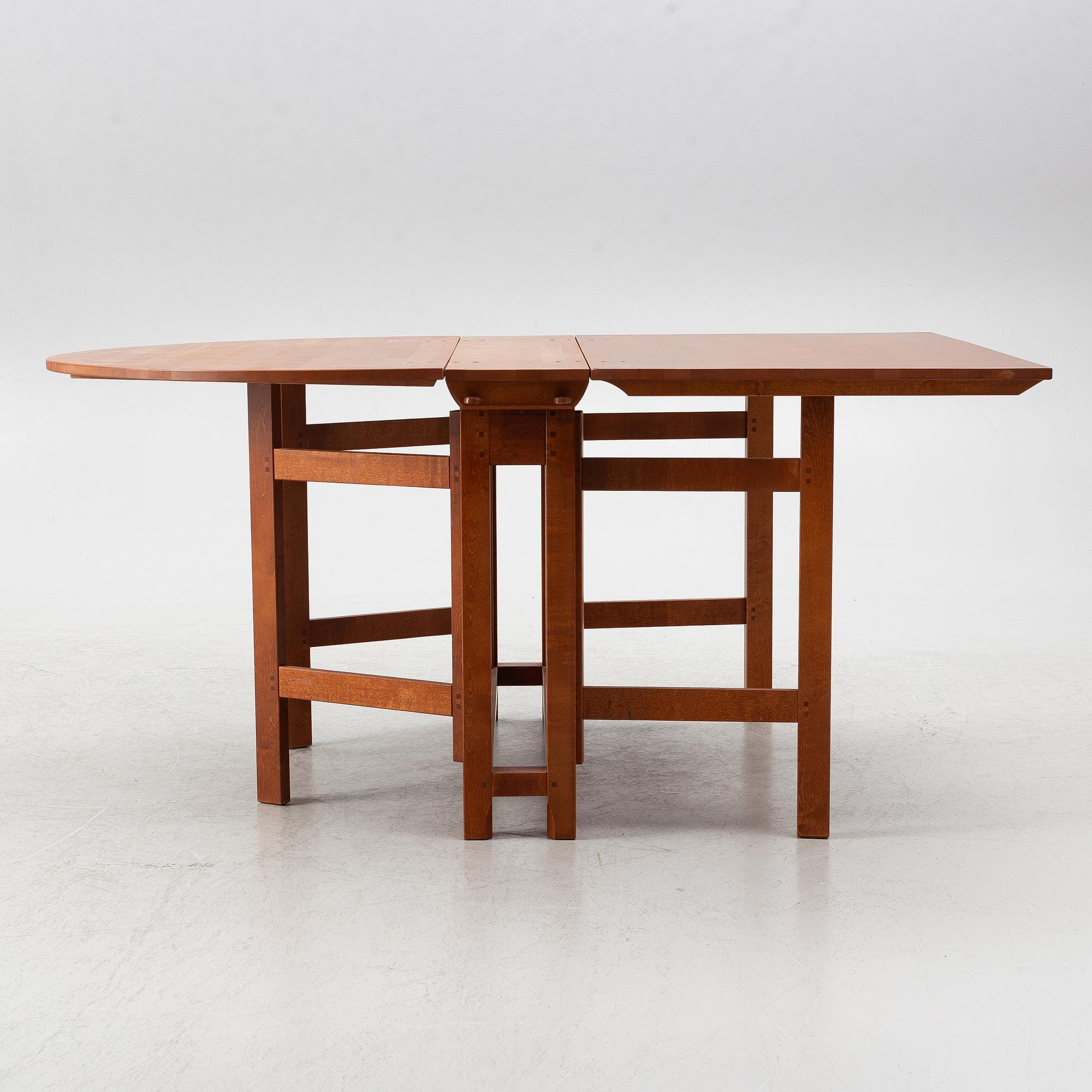 Gate leg table, "Bergslagen", from IKEA's 18th-century series, 1990s.