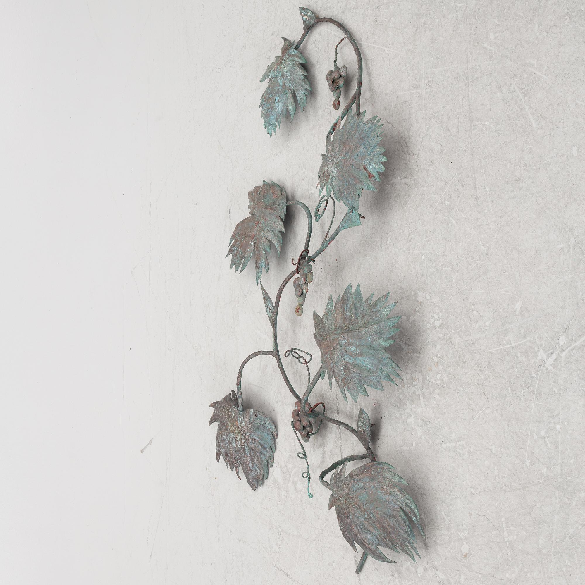 Väggdekorationer, 2 st, bland annat Ragnar Andersson.