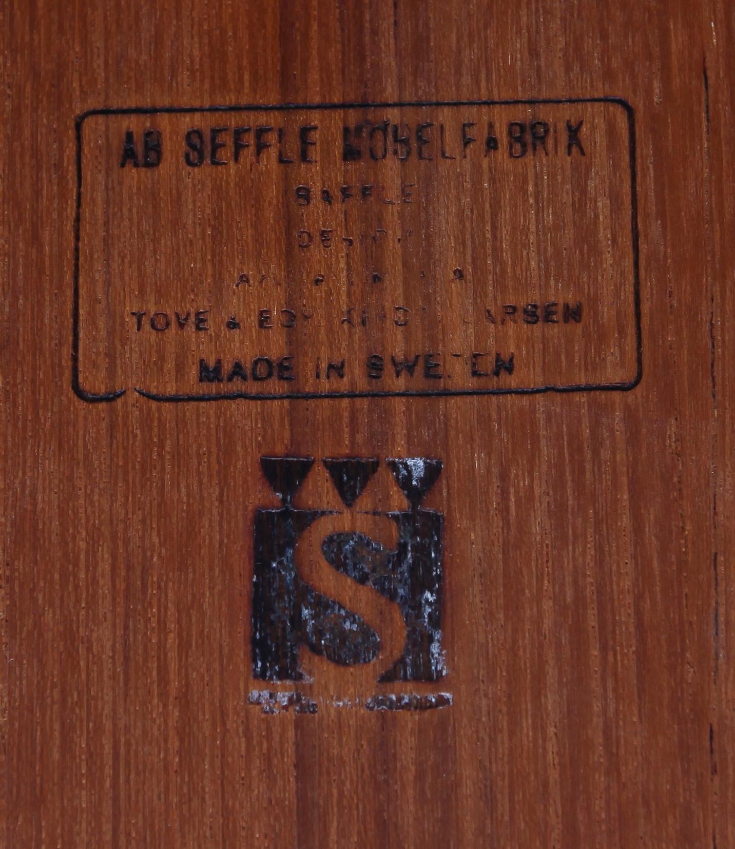 SOFFBORD, Tove & Edvard Kindt-Larsen, Seffle Möbelfabrik, 1900-talets andra hälft.