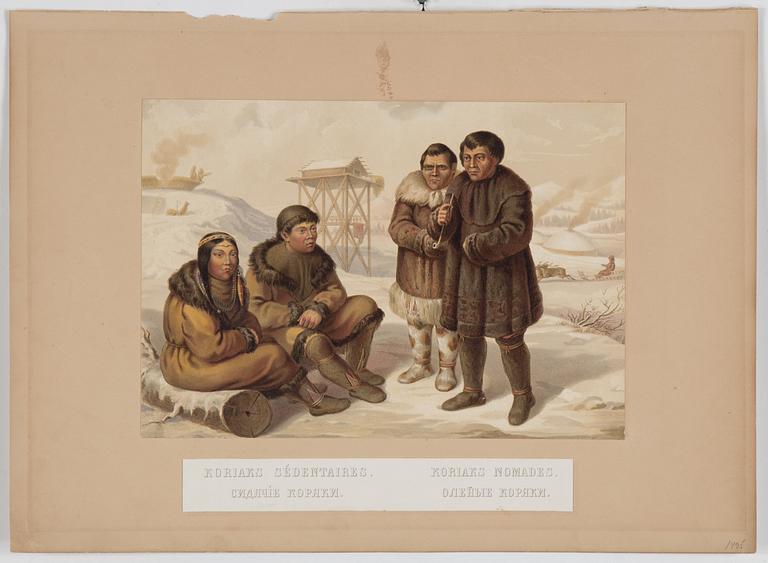 SAMLING BILDER AV FOLKDRÄKTER, 10 st, från 1900-talets första hälft.