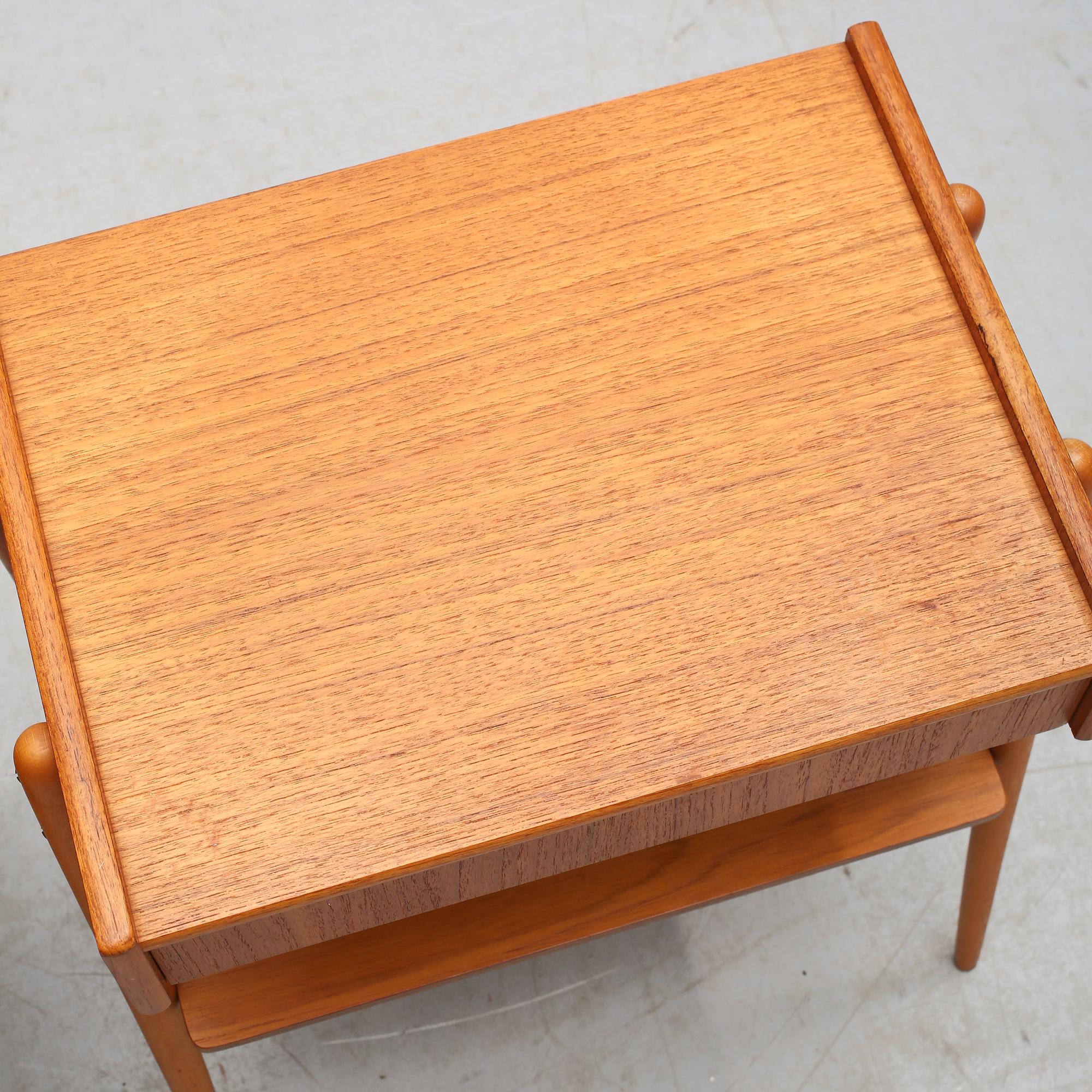 SÄNGBORD, ett par,Carlström & Co, 1960-tal.