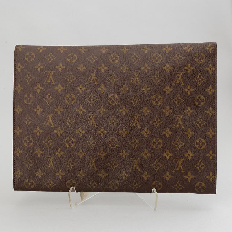 Louis Vuitton, a monogram canvas briefcase.