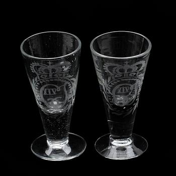 GLAS, 2 st, Sverige, 1800-talets början.