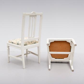 STOLAR, 1 par, gustavianska, 1700-tal.