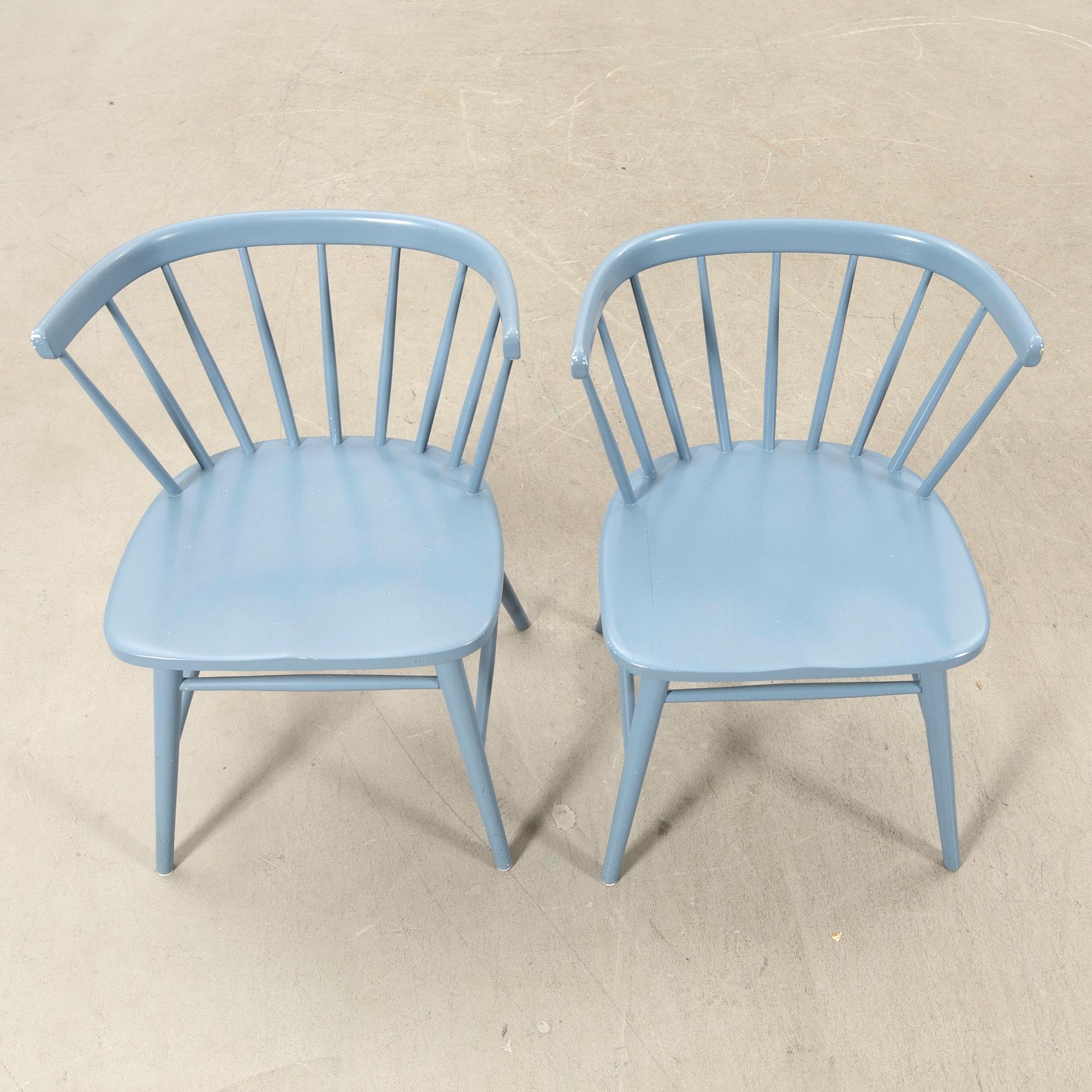 Armchairs, a pair "Florida", Bröderna Wigells Stolfabrik, second half of the 20th century.