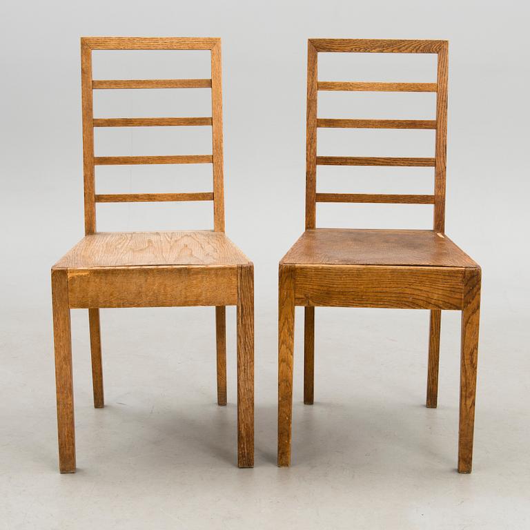 Three early 20th century chairs for The Finnish State Railways.