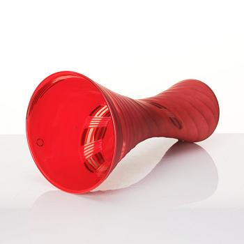 Rodolfo Dordoni, a 'Manto' glass vase, Venini, Murano, Italy, 2001.