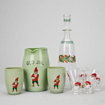 PARTI GLAS, 25 delar, 1900-talets första hälft.