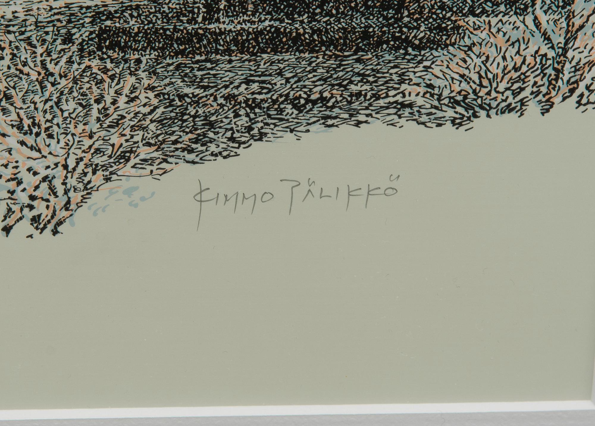 KIMMO PÄLIKKÖ, serigrafi, 2 st, signerade.