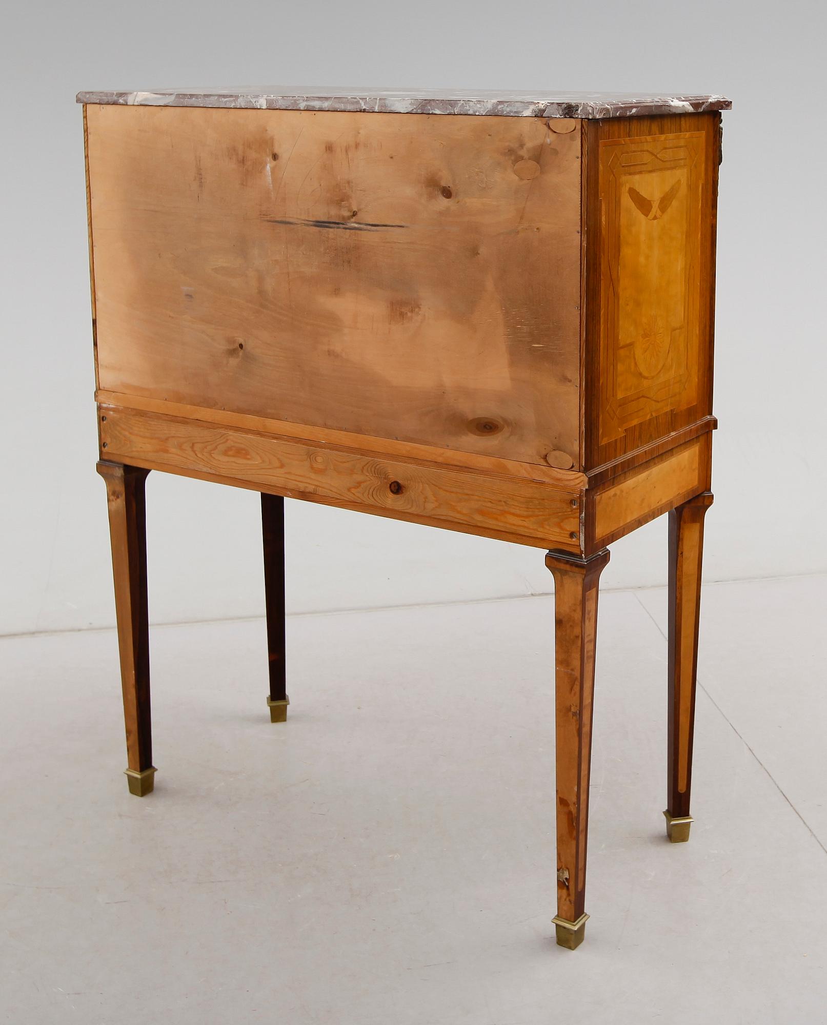 SEKRETÄR, gustaviansk stil, 1900-talets mitt.