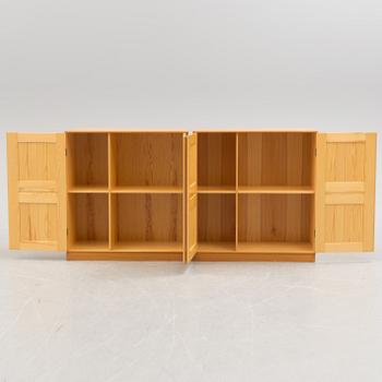 MOGENS KOCH, underskåp, ett par, "Byggereolen", för Rud Rasmussens Snedkerier.  Danmark, 1900-talets andra hälft.