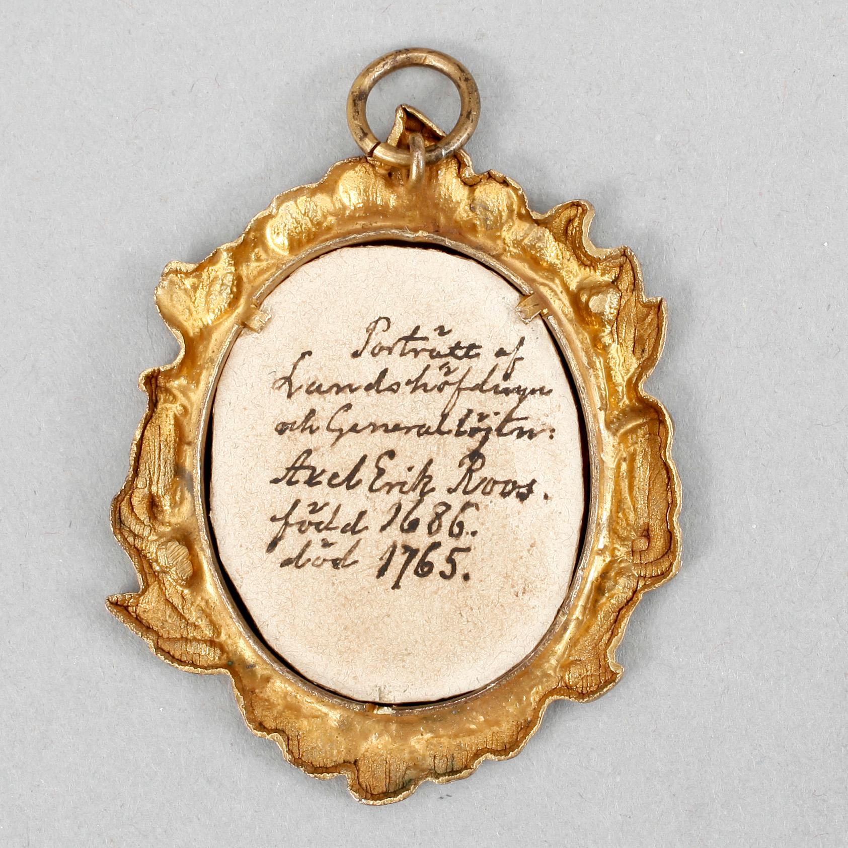 OKÄND KONSTNÄR, blandteknik, miniatyr, 1700-tal.