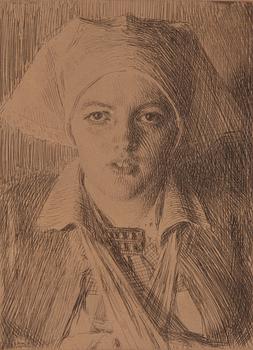 Anders Zorn, "Gulli II".