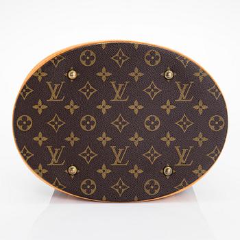 Louis Vuitton, a monogram canvas "Bucket" bag and pochette.
