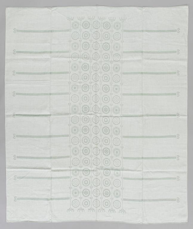 Dora Jung, A set of tablecloths and napkins, Tampella Oy and Klässbols Linneväveri Ab, second half of 20th century.
