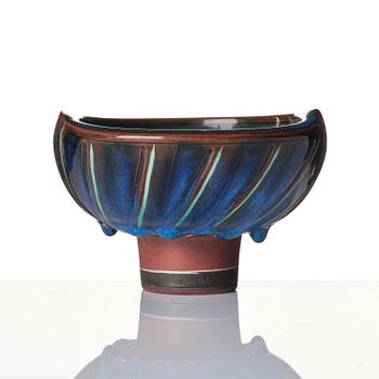 Wilhelm Kåge, a Farsta stoneware bowl, Gustavsberg Studio 1958.