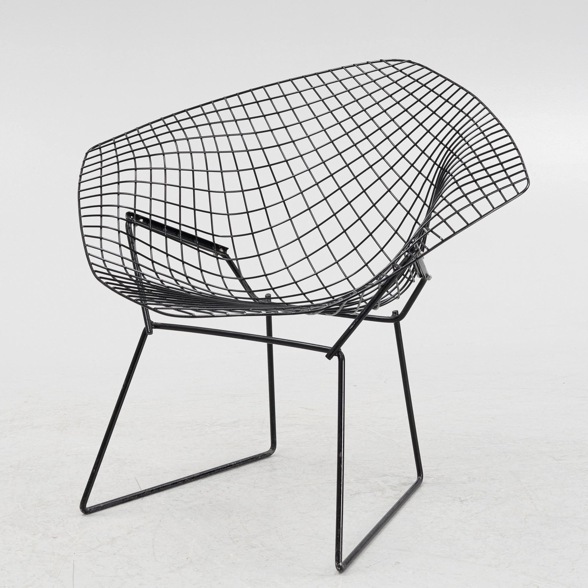 Harry Bertoia, a "Diamond Chair", second half of the 20th century.