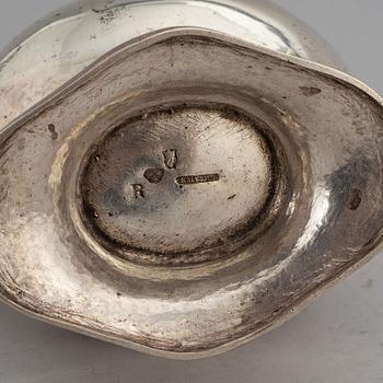 PEHR ZETHELIUS, a Swedish silver jug, Stockholm, 1775.