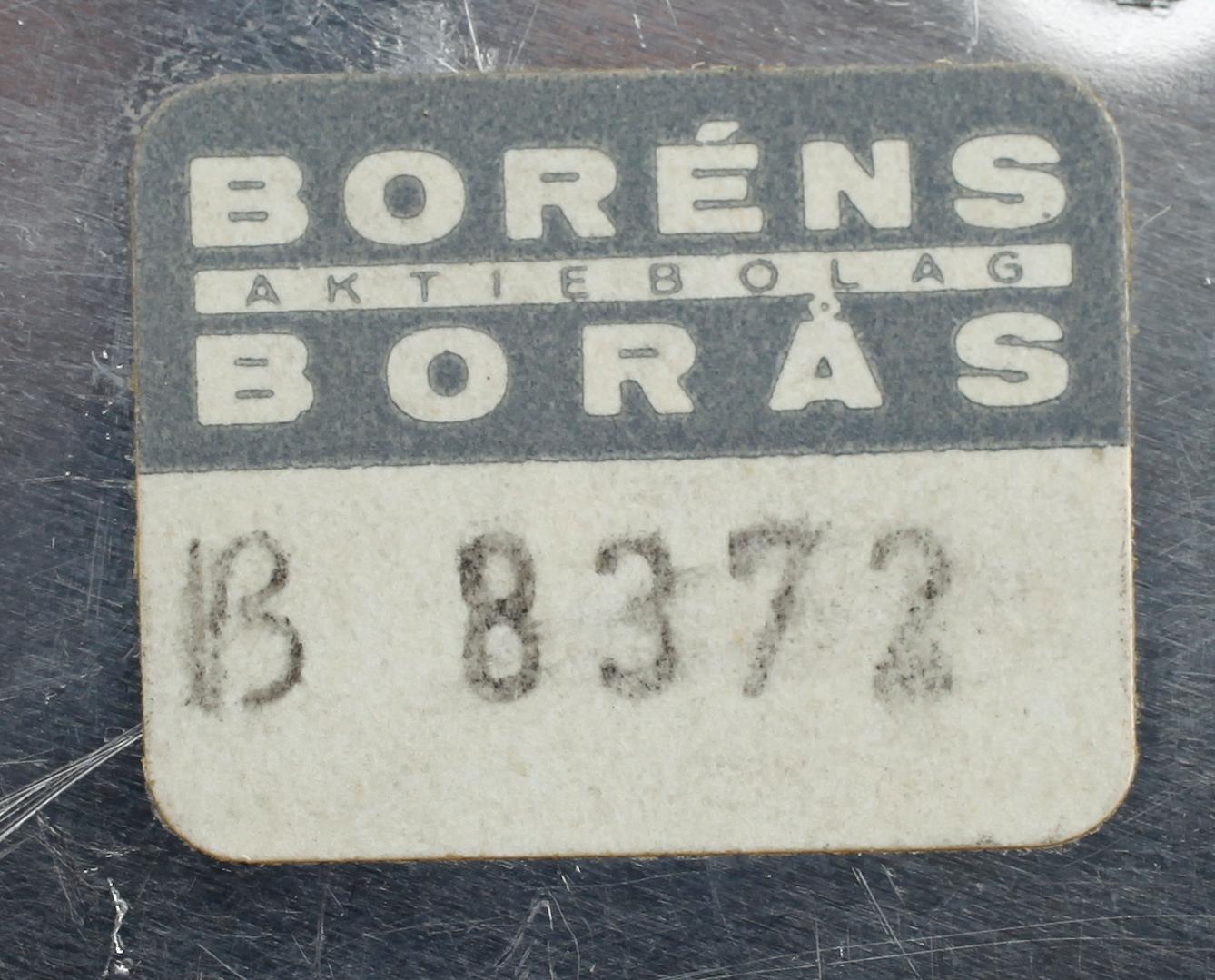 BORDSLAMPOR, 1 par, mässing, Boréns, 1960-/70-tal.