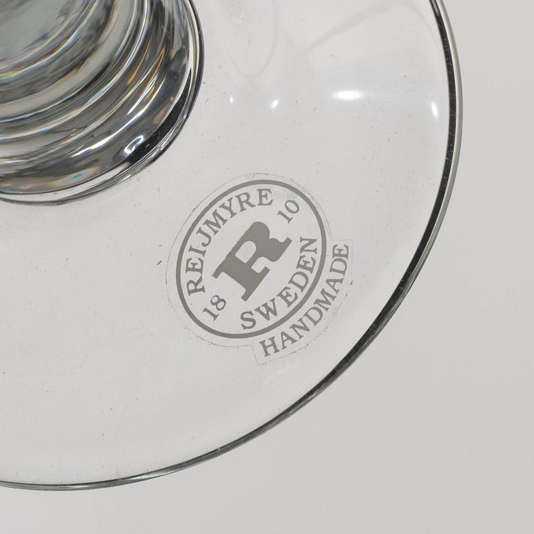 Jonas Bohlin, shot glasses, a pair, "One glass", Reijmyre, 1997.