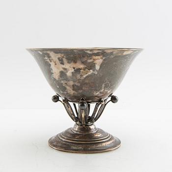 Georg Jensen, Bowl, silver, Copenhagen 1933-44.
