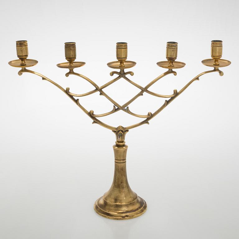 Paavo Tynell, A 1930s candelabrum, model 8003, Taito Oy, Finland.
