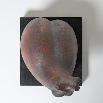 Claes Thell, skulpturer, 2 st, signerade.