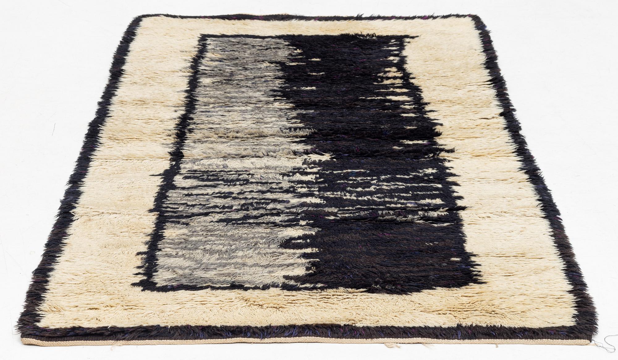 Staffan Hallström, a rug, c. 214 x 130 cm.