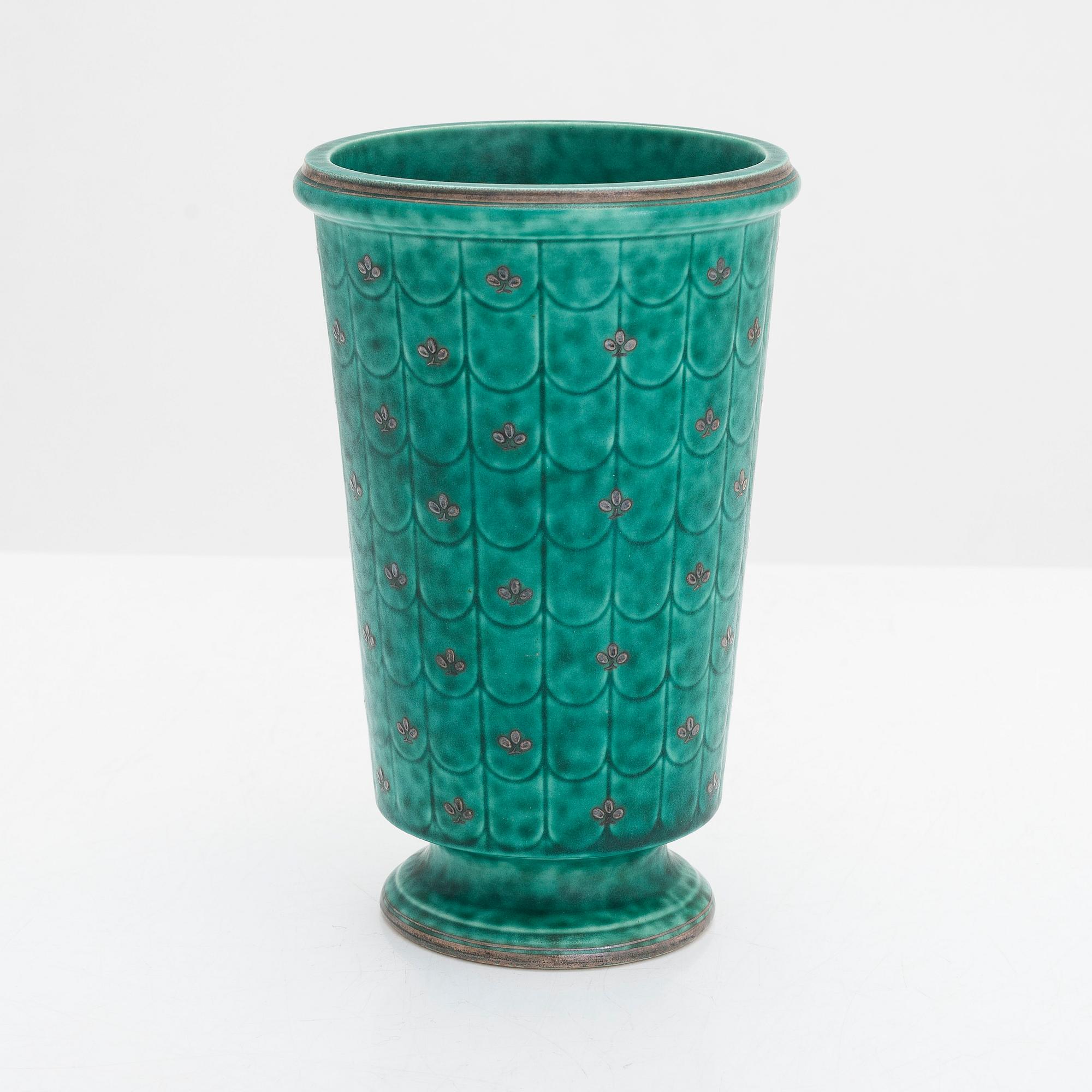 Wilhelm Kåge, vas, "Argenta" Gustavsberg.