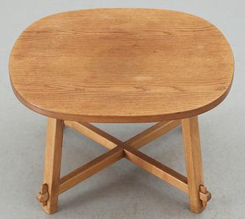 An Axel Einar Hjorth oak table, Stockholm 1940's.