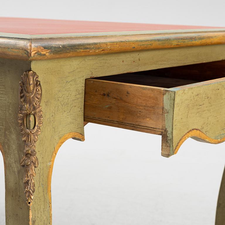 A rococo style writing desk, 20th century.