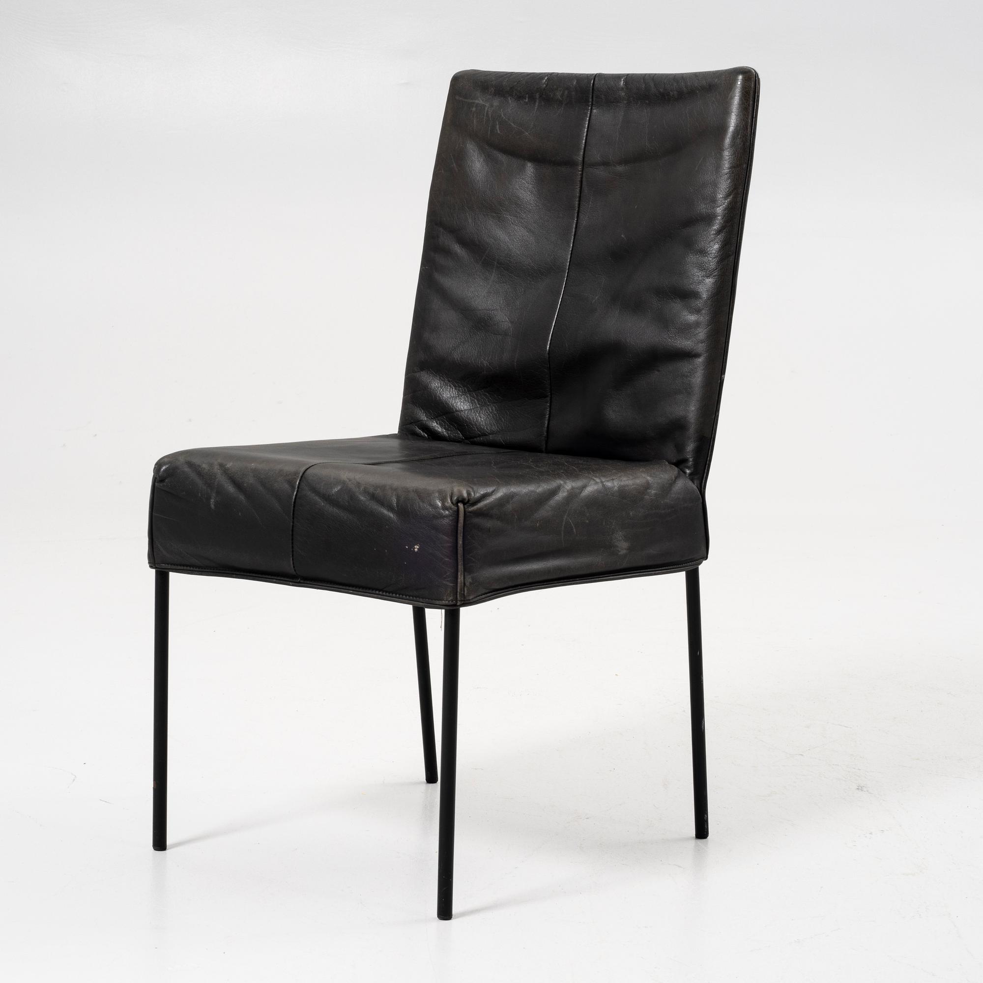 Gijs Papavoine, Chairs, six, “Spica”, Montis, latter half of the 20th century.