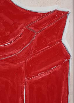 Torsten Andersson, 'Monument med droppe av blått blod. Den kreativa människans blod II'.