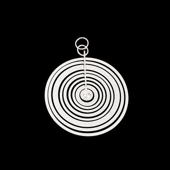 285. Tapio Wirkkala, A PENDANT, "Silver Moon" N. Westerback, Helsinki 1972.