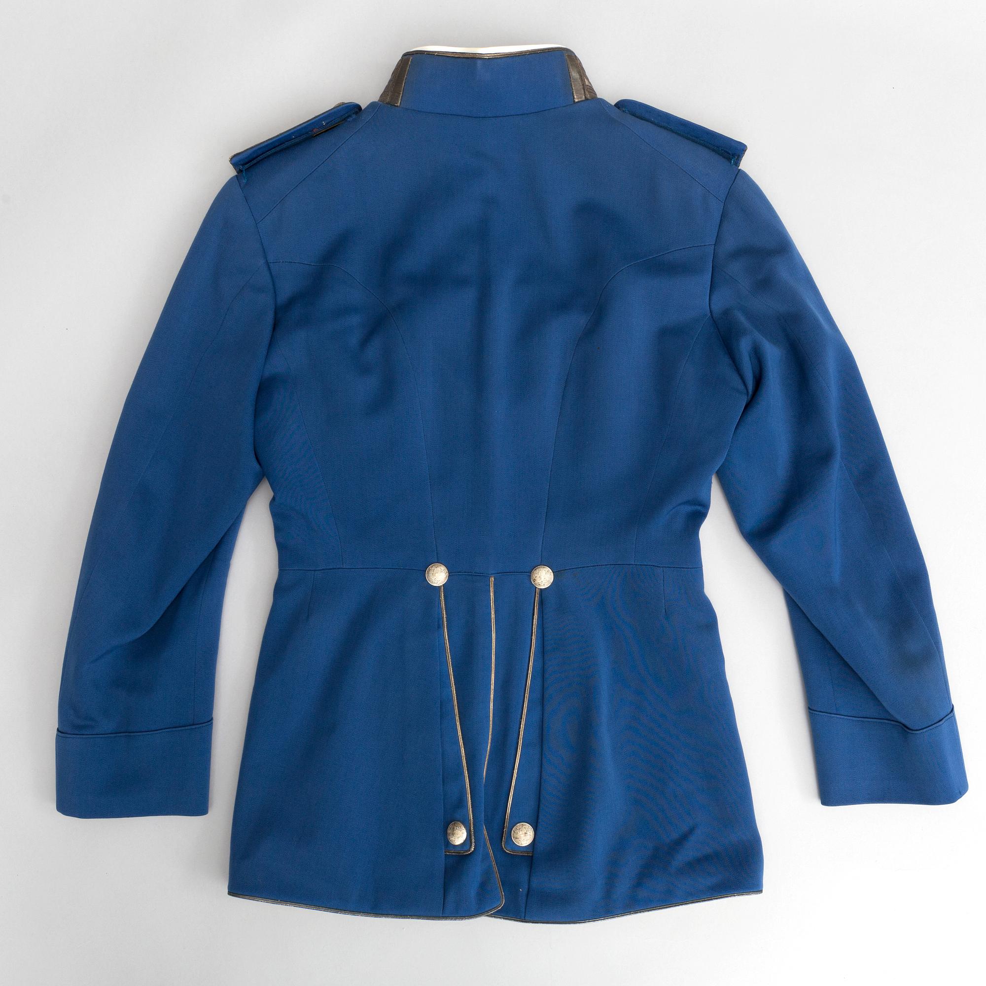 UNIFORM, svensk, m/1895 för officer vid Livgardet till häst.