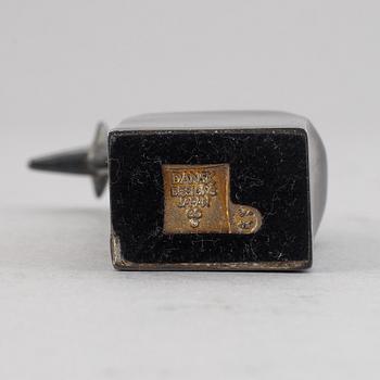 Gunnar Cyrén, figuriner, 3 st, silverpläterad zink, Dansk Designs, Japan.