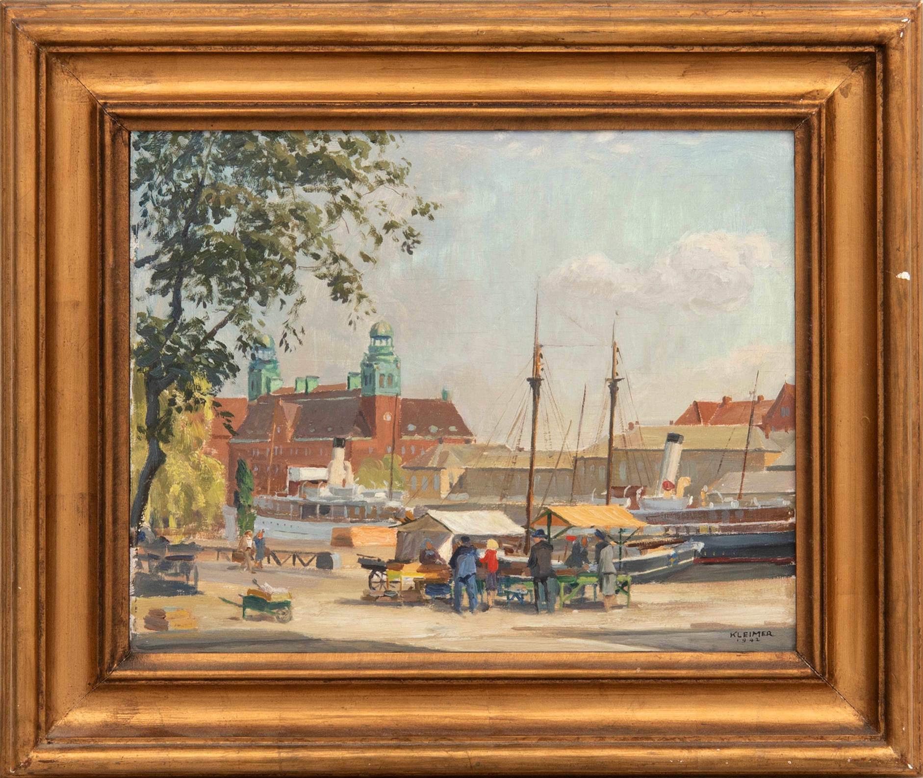 Axel Kleimer, Malmö hamn.