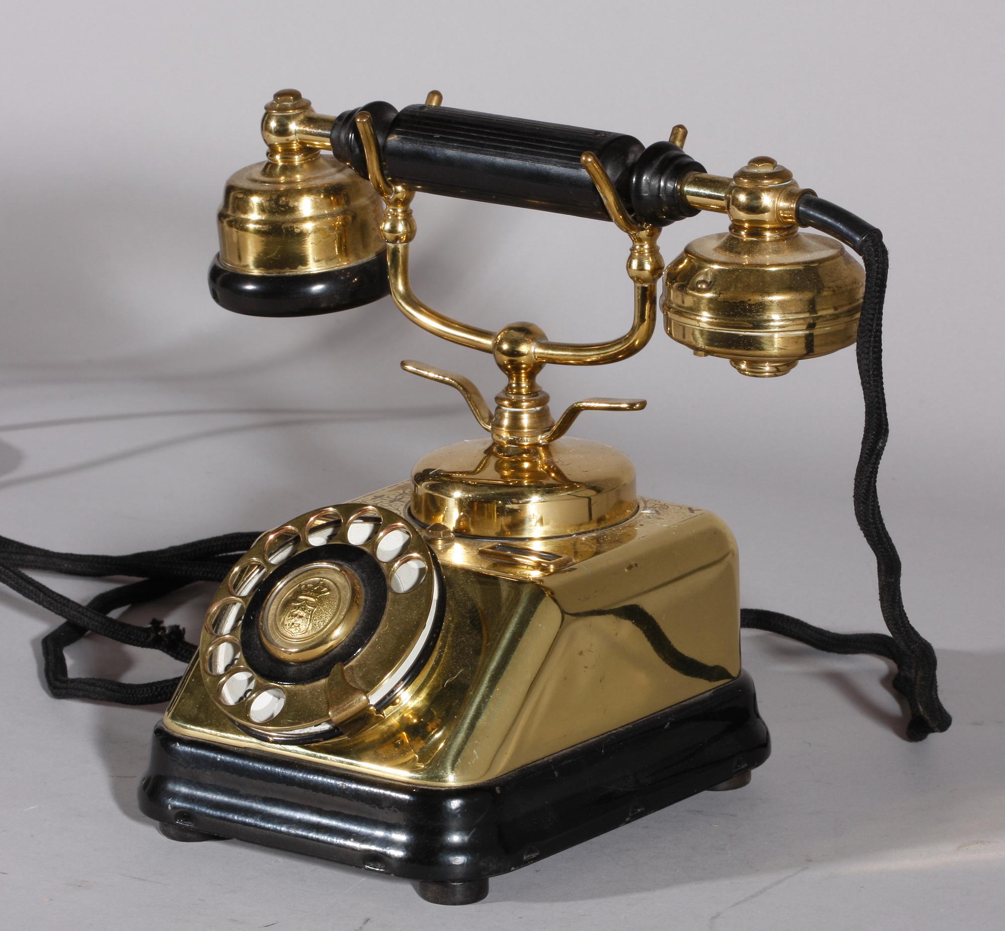 BORDSTELEFON, Danmark, tidigt 1900-tal.