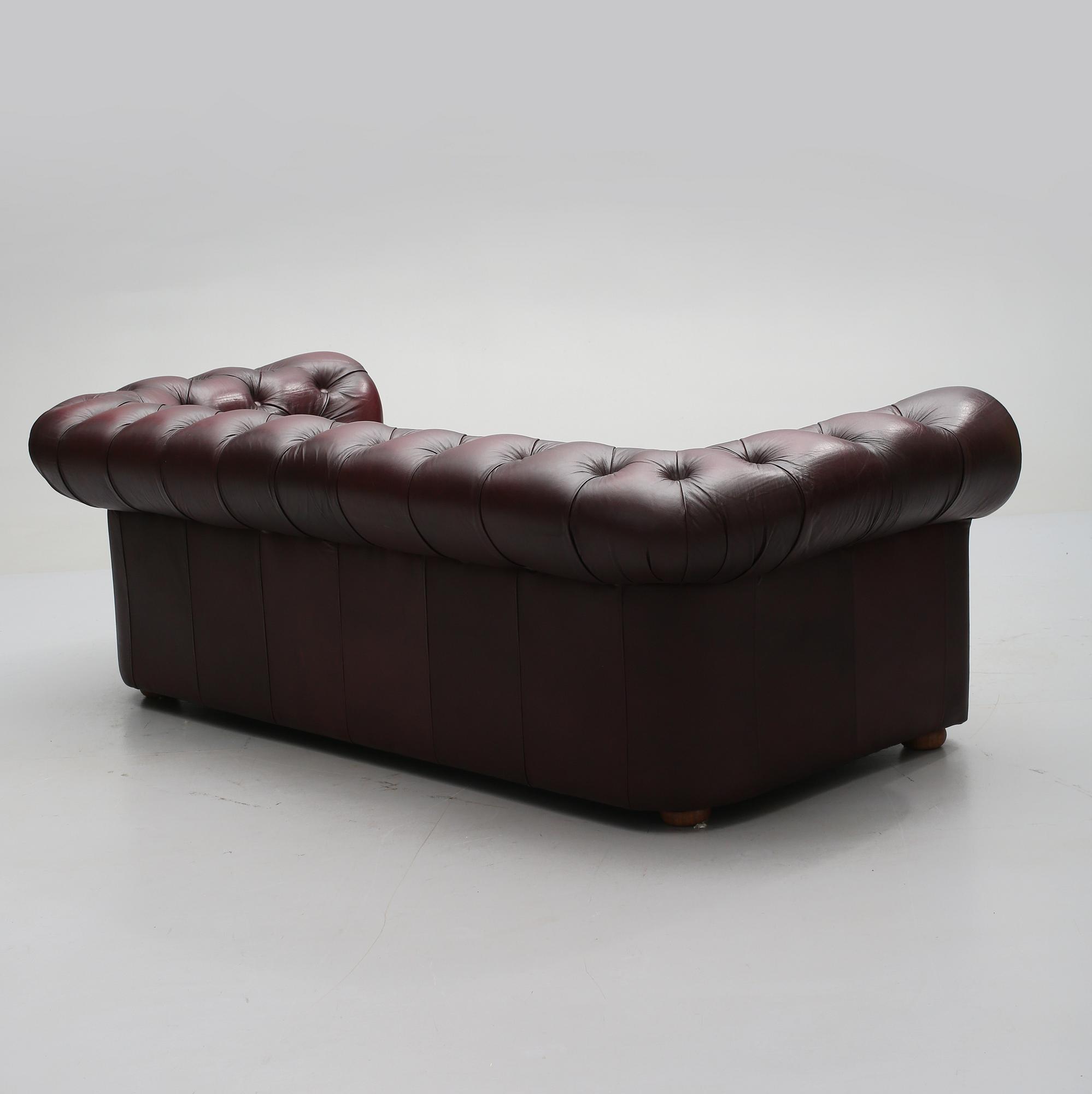 SOFFA, Chesterfieldmodell, 1900-talets andra hälft.