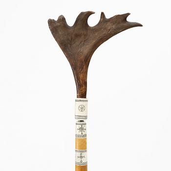 Calle Gran, bear spear, signed.