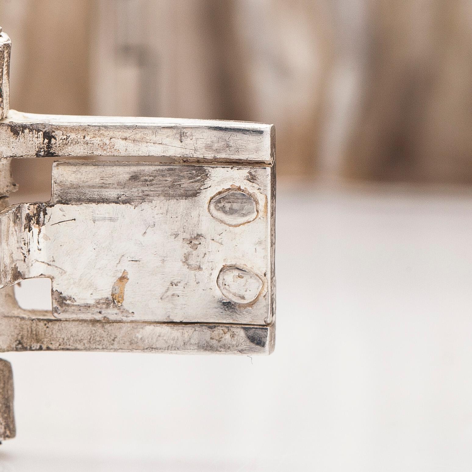 Matti Hyvärinen, armband, sterlingsilver, Sirokoru Oy 1973.