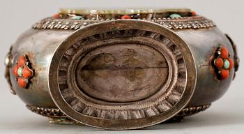 FLASKA, Mongoliet, sen Qing, 1800/1900-tal.