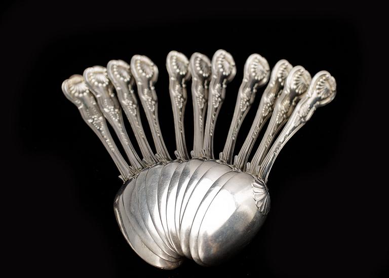 BESTICK, 25 st, silver, George W Adams, London, England, 1932-33. Totalvikt ca 2850 g.