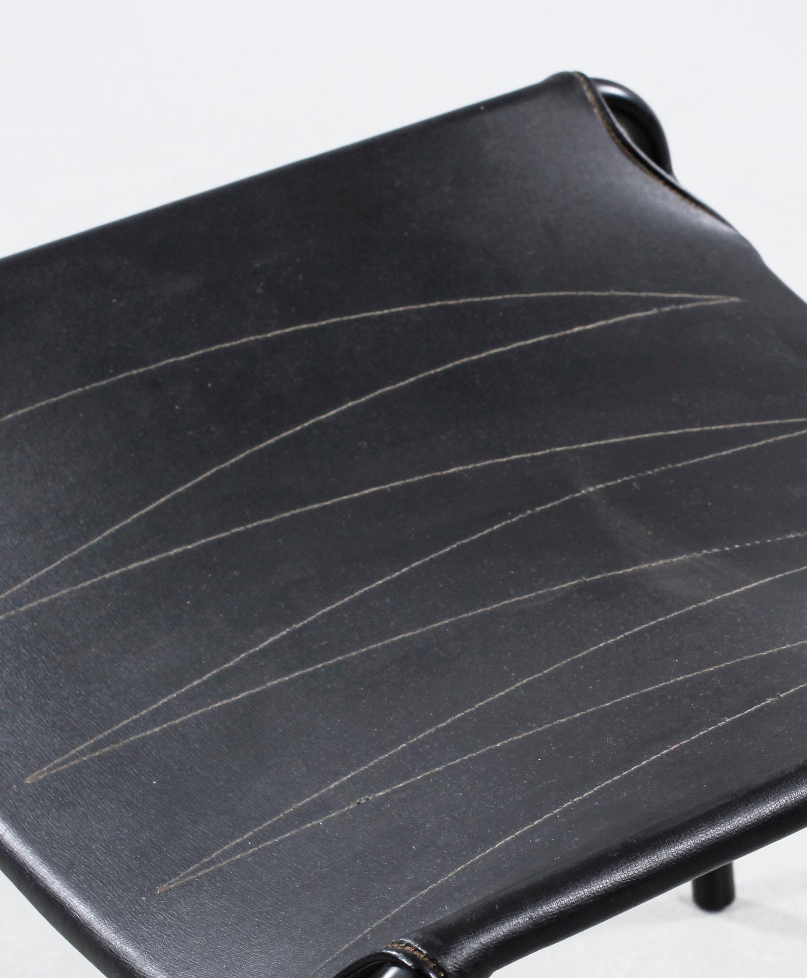 A footstool designed by Alf Svensson for Bra Bohag, Studio-kollektionen, Ljungsindustrier.
