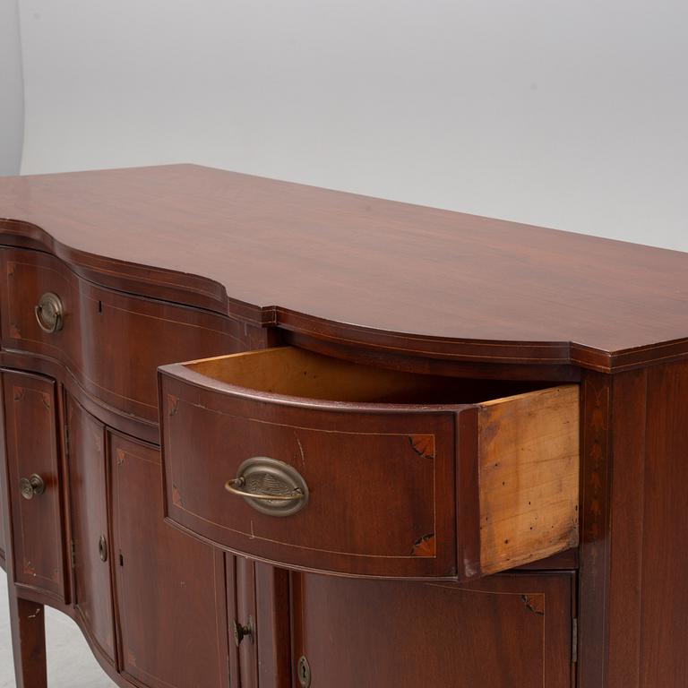 SIDEBOARD, George III style, England. 20th century.